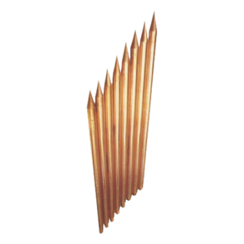 Varilla de Puesta a Tierra / Acero AISI 1018 / Recubrimiento de Cobre Electrolítico / Diámetro 3/4" / Longitud 3 m (9.8 ft)