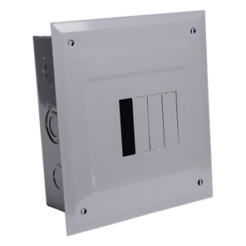Centro de Carga para Empotrar / 04 Polos / 100 A / 1 Fase 3 Hilos / 120/240 V AC / 60 Hz / 10 kA
