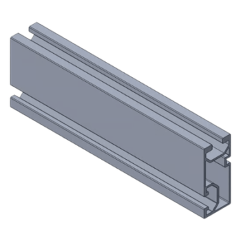 Riel de Aluminio para Montaje Fotovoltaico / Serie 6000 / 4.72 m (15.5 ft) / 3.74 kg por Pieza / Compatible con Techos Planos e Inclinados