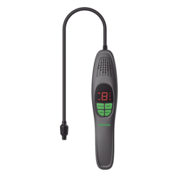Detector de Fugas de Refrigerante / Sensor de Diodo Calentado / Detección ≤3 g/año / Tiempo de Reacción ≤3 segundos / Sonda Flexible 420 mm / Autonomía 7 horas