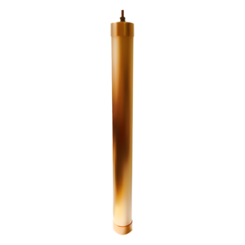 Electrodo Químico de Puesta a Tierra / Tubo Cobre Electrolítico 1" / Longitud 1.5 m (4.9 ft) / Super Absorbente Interno / Borne ½"