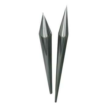 Punta Pararrayos / Cobre Cromado / 60 cm (1.97 ft) / 5/8 pulg / 5/16 pulg