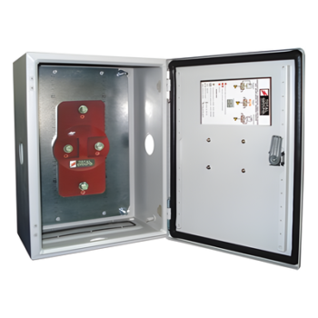 Acoplador de Impedancias / 4500 A / Gabinete Calibre 18 / Conexión 1/2 Pulgada / 300 x 400 x 210 mm (11.8 x 15.7 x 8.3 in)