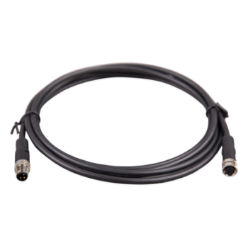 Cable de Comunicación BMS / Conector Circular M8 / 2 m (6.6 ft) de Longitud / 2 Piezas / Compatible con Baterías Victron Litio NG