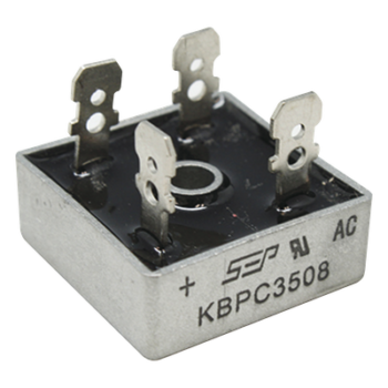 Puente de Diodos Rectificador / 35A / 800 PIV / 29 x 29 mm / Encapsulado Metálico Aislado