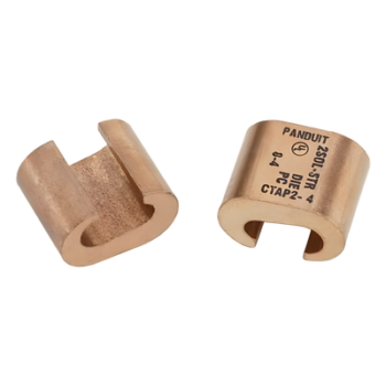 Conector de Compresión Tipo C / 2 AWG / Cobre Alta Conductividad / UL 467 y UL 486A / Aplicación Utility y Ground Grid