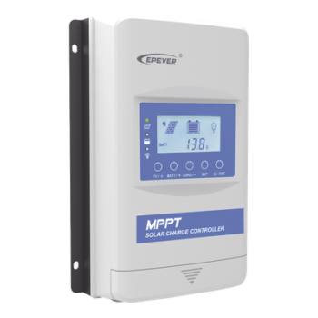 Controlador Solar MPPT / 40A / 12/24V / Voc 100V / RS-485 / Baterías LiFePO4 / IP32