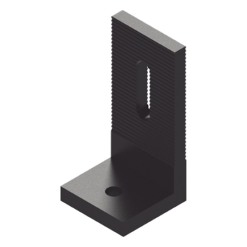 Soporte L para Panel Solar / Montaje en Concreto / Compatible con Tornillo Expansor EPL-ES-8/70 / Estructuras Personalizadas