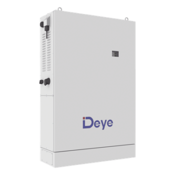 Estacion de Inversor Hibrido de 8 kW con 4 Baterías de 5.12Kwh y Gabinete