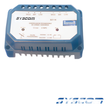 Controlador Solar con Temporizador / 12 Vcc / 20 A / Temporización 30 min a 12 h / Protección Bajo Voltaje 10 Vcc / Regulación Carga 12.70 a 14.40 Vcc / Indicadores LED