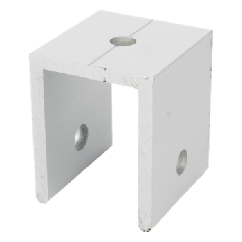 Conector U / Sujetador Intermedio 35mm / Diseño Ergonómico / Resistente a Altas Temperaturas / Instalación sin Herramientas