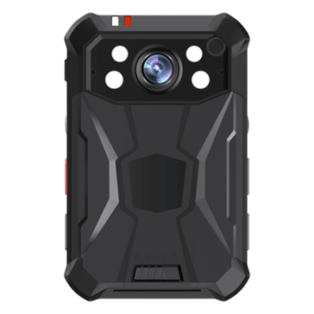 Cámara Corporal IP / Grabación 2K a 30 fps / Fotografía 40 MP / Transmisión 4G Wi-Fi GPS / IP68 MIL-STD-810G / Pantalla 2.4" LCD / 64 GB / Batería 12 h