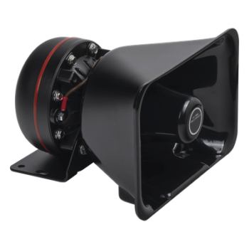 Bocina de uso rudo / 100 W / 8 Ohms / Base aluminio / 7.0 × 8.1 × 5.1 pulgadas