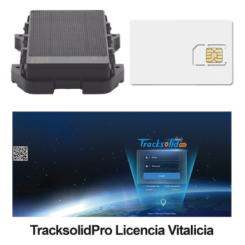 Localizador GPS 4G / Panel Solar / Batería 10,000 mAh / IP67 / Alarma de Sabotaje / Rastreo de Contenedores