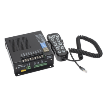 Sistema de Sirena Vehicular / 200W / Controlador Unimando 14 Botones / 7 Salidas Auxiliares / Micrófono PA / 6.2" Altura