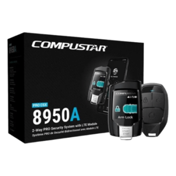 Kit de Alarma Vehicular / 2 Vías / Control LCD Bidireccional / Alcance 1 km (0.62 mi) / Módulo LTE X1 / GPS X1-MAX / Sirena 105+ dB