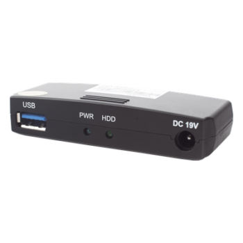 Lector Externo de Disco Duro / USB 3.0 200 Mbps / USB 2.0 40 Mbps / Aluminio / -10°C a 70°C / 12VDC 1A