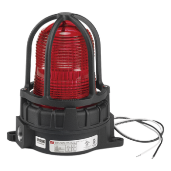 Luz de advertencia LED para ubicaciones peligrosas / Montaje en superficie / 120/240Vca / IP66 / Rojo / 0.21/0.13A