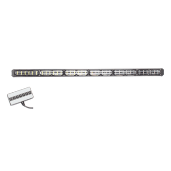 Barra de Luz de Advertencia / 6 Módulos / 24 LED Gen III / 30 Pulgadas (762 mm) / Ámbar / 18 Patrones / 10-30 VCC