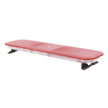 Barra de Luces LED / 47" (118 cm) / 88 LEDs Hyperlux / Color Rojo / 45 Patrones de Destello / Bajo Perfil / Vehículos de Emergencia