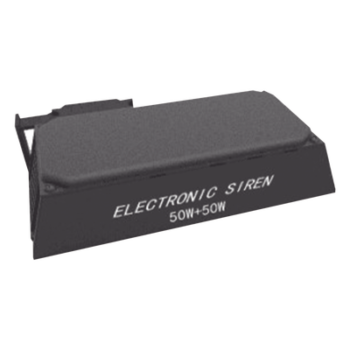 Sirena compacta para motocicleta / 100 W / 112.3 dBA a 3.5 m / IP67 / 3 tonos + reserva