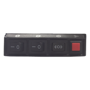 Switch de Control de Patrones de Destello / 5 Interruptores / 12 VCC / 15 A / 104 mm x 55 mm x 33 mm / 4.1 x 2.2 x 1.3 pulgadas