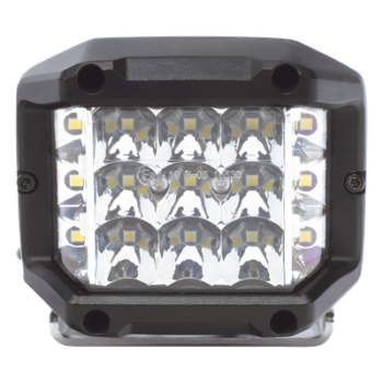 Luz de Trabajo LED / 1,700 Lumens / Ángulo 110° / IP67 / 12-24 VCD / 15 LEDs