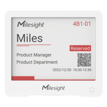 Display E-Ink LoRaWAN / 4.2 Pulgadas / Tres Colores / 400 x 300 Pixeles / Ángulo de Visión 180° / Consumo Mínimo