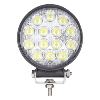Luz de Trabajo LED / 42 Watts / 3500 Lúmenes / IP67 / 10-30 Vcc / 5 Patrones de Destello