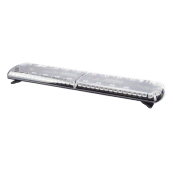 Torreta LED / 48" (1219 mm) / Dual Color Rojo/Azul/Ámbar/Claro / 130 LED / 48 Patrones / Aluminio y Policarbonato / -30 a 50 °C