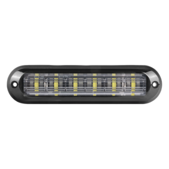 Luz Auxiliar LED / 6 LEDs Ultra Brillantes / IP67 / ECE R65 / SAE J595 Clase I / 142.6×36×14 mm (5.61×1.42×0.55 in)