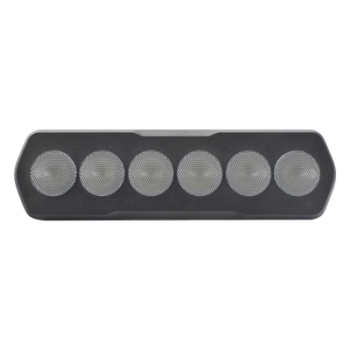 Luz de Trabajo LED / 6 LED / 1300 Lúmenes / 12-24 Vcd / Rectangular / IP Resistente / Aluminio Disipador