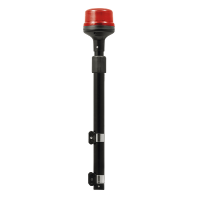 Luz Telescópica para Motocicletas / 8 LED / Rojo / 12~24 VCD / IP6K6 / ECE R65 / SAE J845 / 88 mm de Altura