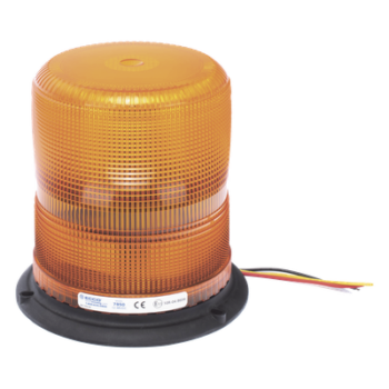Burbuja Ultra Brillante / 3 LEDs 5 W / 11 Patrones de Destello / SAE J845 Clase II / 12-48 VCC / IP Interior/Exterior