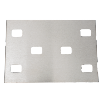 Cople para Uniones de Escalera de Aluminio / Plano / Peralte 3 1/4" / Incluye Tornilería