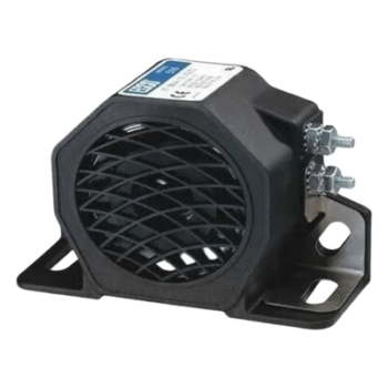 Alarma de reversa vehicular / 12-80 Vcc / 87 dBA / -40°F a +185°F / Nylon con vidrio