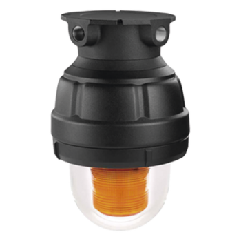 Luz LED estroboscópica a prueba de explosión / Ámbar / 850 cd efectivos / Clase I Div.1 Grupos C-D / IP66 IP69K / 24VCD 120-240VCA