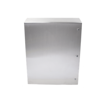 Gabinete de Acero Inoxidable IP66 Uso en Intemperie (800 x 1000 x 300 mm) con Placa Interna Galvanizada.