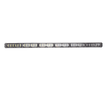 Barra de Luz de Advertencia / 6 Módulos LED / 30 Pulgadas (762 mm) / 18 Patrones de Destello / 10-30 VCC / Rojo/Claro