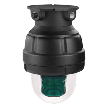 Luz LED, a prueba de explosiones, UL y cUL para Clase I, División 1, Grupo C y D; Clase I, División 2, Grupos A y B; Clase II, División 1, Grupos E, F y G; Clase III, 120-240 VCA, Verde