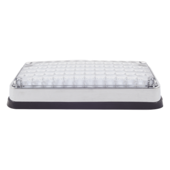 Luz de Advertencia / 7x3' (2.1x0.9 m) / 66 LED / 12-24 VDC / 155 lm / Montaje Permanente