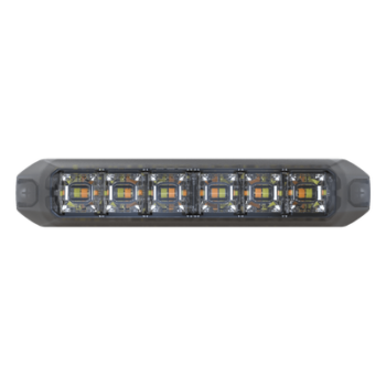Luz Auxiliar Moldeable / 12 LED Dual Color Rojo/Claro / IP67 / Flexión 120° / Certificación SAE y ECE