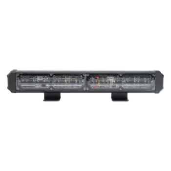 Barra de Luz de Advertencia / 2 Módulos LED / 10 Patrones de Destello / 10.8' (274 mm) / 10-30 VCC / 1.7 A Máximo