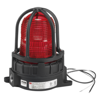 Luz de advertencia LED para ubicaciones peligrosas / Montaje en superficie / 24 VCD / Rojo / NEMA 4X / -50°C a 65.5°C
