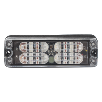 Luz auxiliar LED / 16 LEDs / Rojo/Azul / 0.5 pulgadas (0.04 pies) / 12-24V / IP67