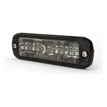 Luz perimetral direccional / 12 LEDs / Rojo-Azul / 12-24 VDC / Perfil ultradelgado / Gran angular 360°