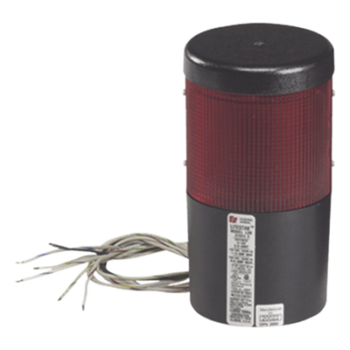 LED para torre de Señalización LITESTAK / Modelo LSL-024-R / 24VDC / Módulo de Luz Roja / 0.76A / Montaje en Tubería o Superficie