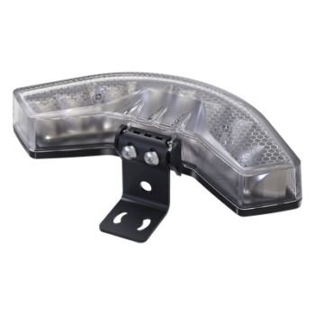 Luz Auxiliar Esquinera / 9 LED / Ámbar / Lente Transparente / Multivoltaje 12-24 VCD / SAE / ECE R65