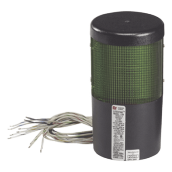 Módulo de luz LED / 24 VCD / Verde / Policarbonato resistente / Diseño modular intercambiable