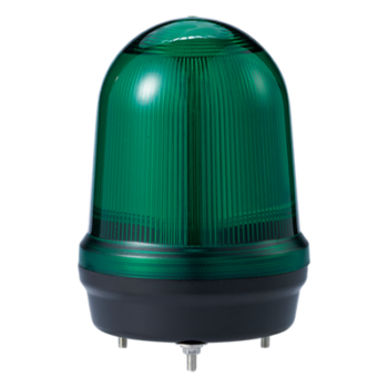 Señalizador LED Industrial / 4 Modos de Luz / 110-220 VCA / Verde / IP65 / -30°C a +50°C